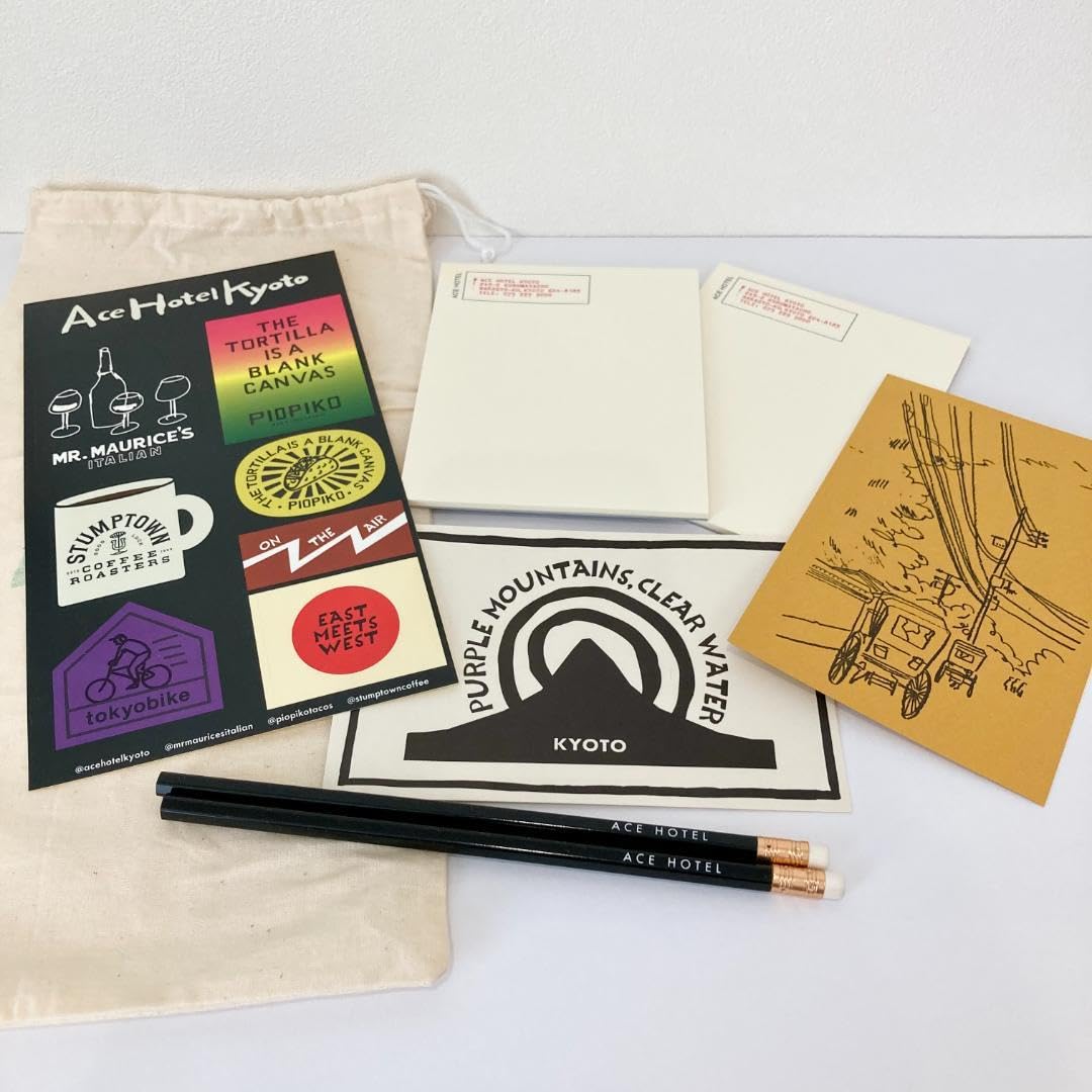 Amazon.co.jp: エースホテル京都 ノベルティグッズ アメニティ セット